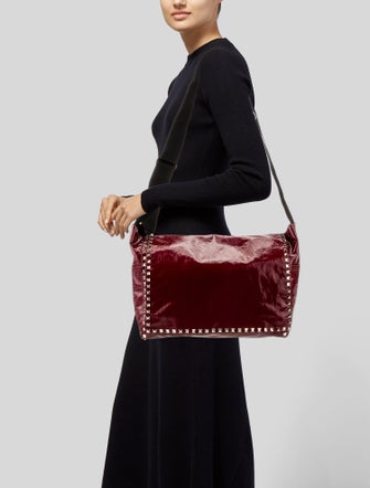 Valentino Rockstud Flap Crossbody Bag