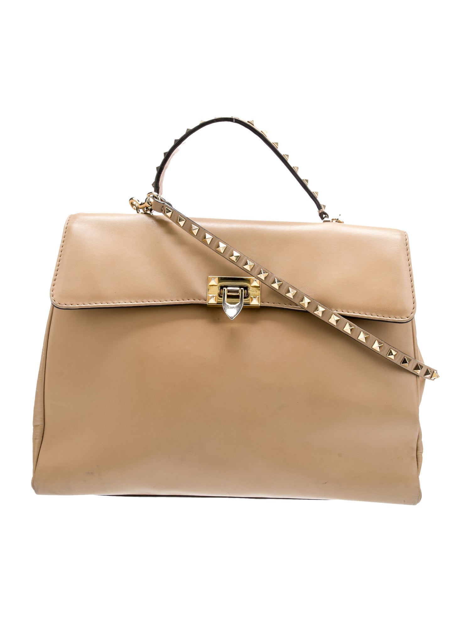 Valentino Leather Handle Bag