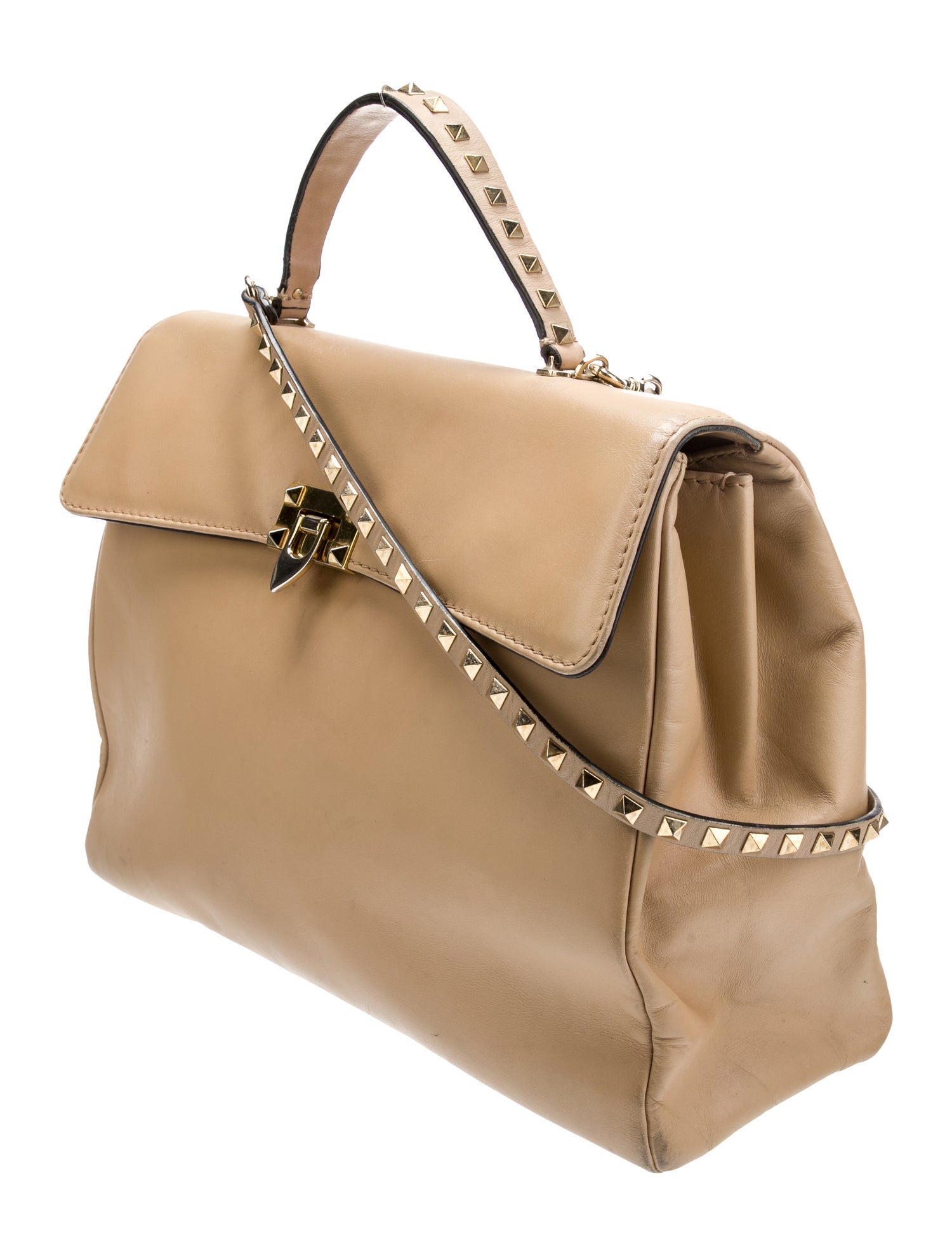 Valentino Leather Handle Bag