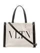 Valentino VLTN Print Canvas Tote