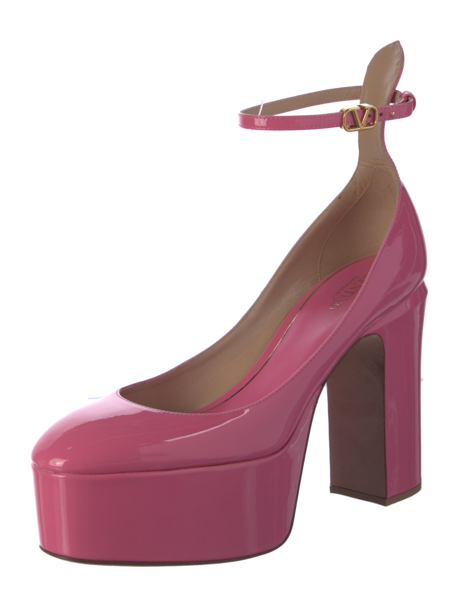VT 25 Toe Pumps Pink Patent Leather