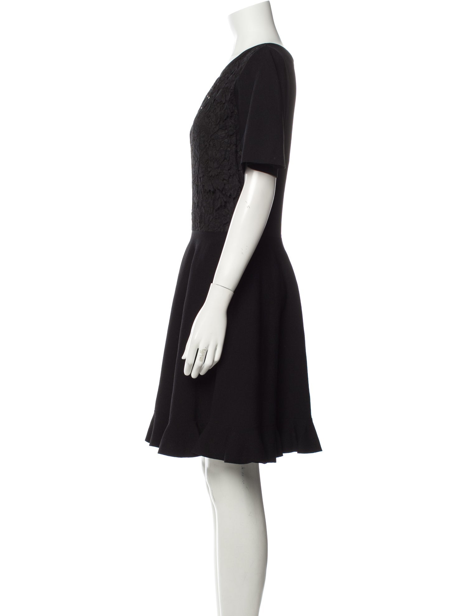 Valentino Bateau Neckline Mini Dress w/ Tags