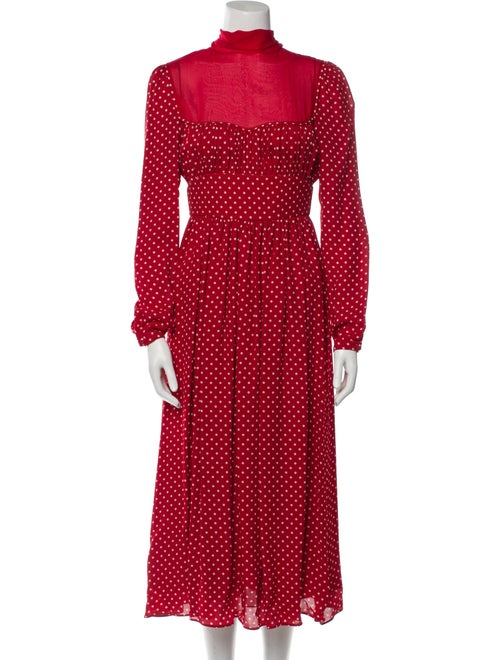 Valentino Silk Long Dress