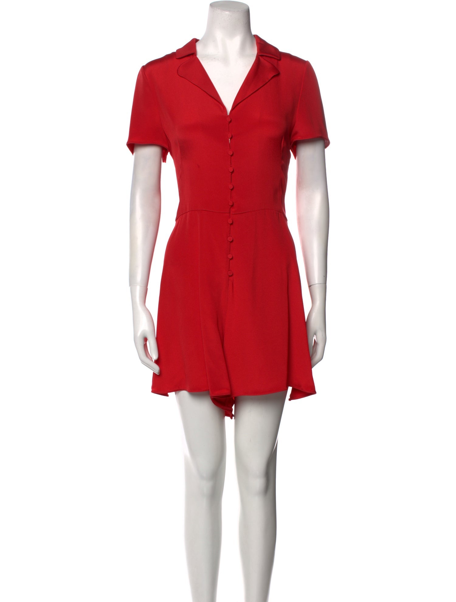 Valentino Silk V-Neck Romper