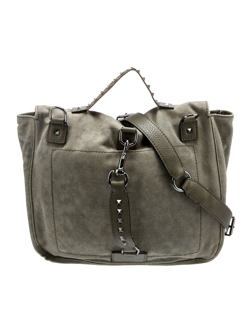 Valentino canvas crossbody bag Green Crossbody Bags, Handbags VAL427670 The RealReal