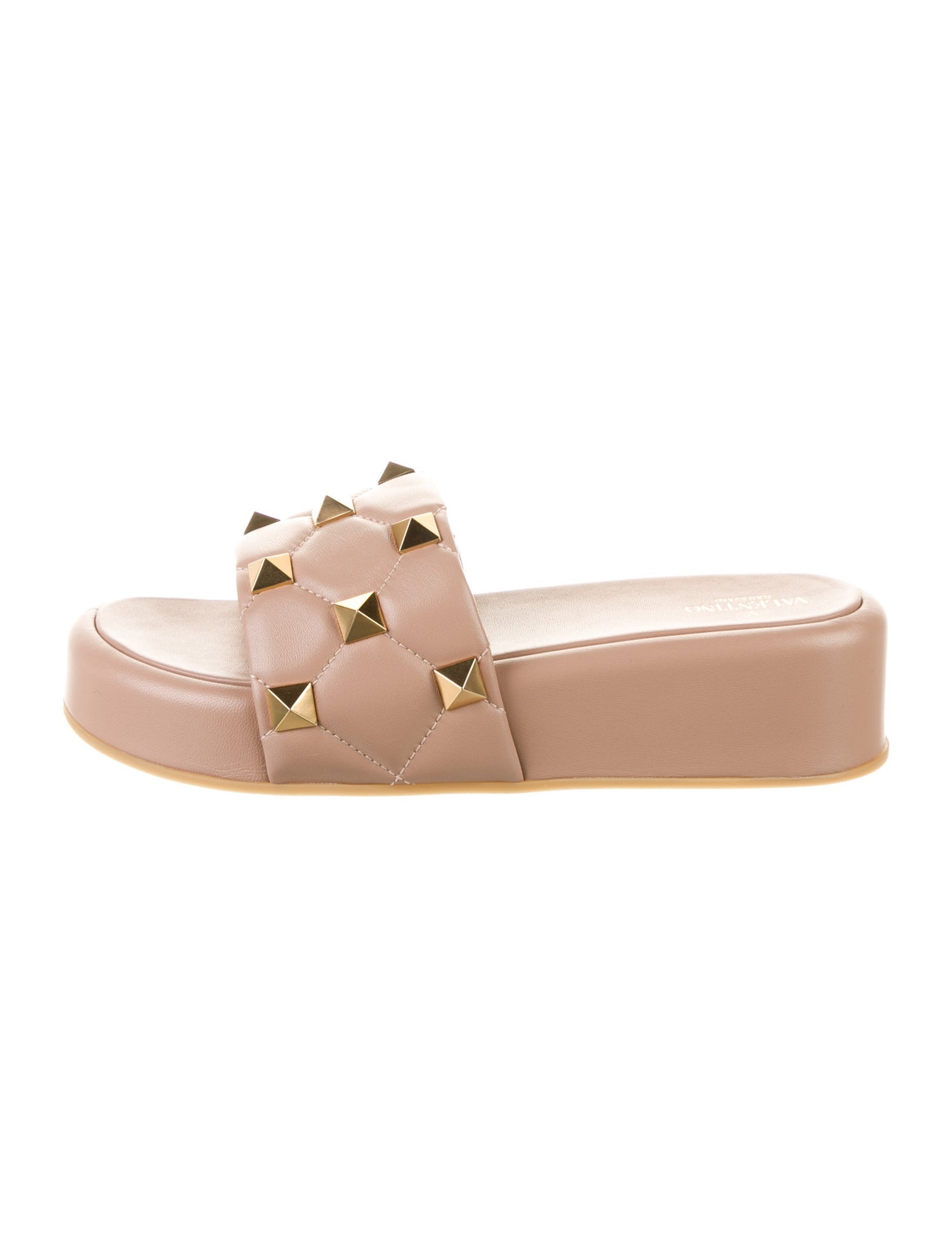Valentino Black Slides