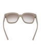 Valentino Oversize Gradient Sunglasses
