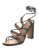 Valentino Leather Sandals