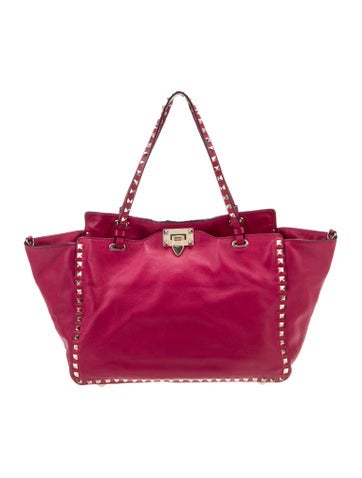 Valentino Totes Leather Rockstud Tote