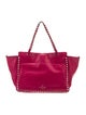 Valentino Leather Rockstud Tote