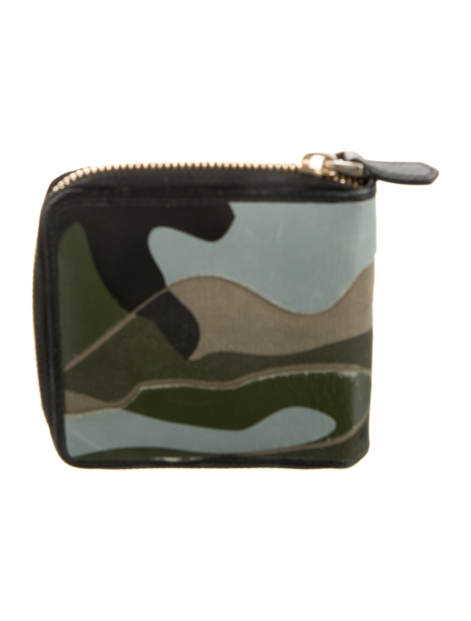 Valentino Camo Printed Wallet