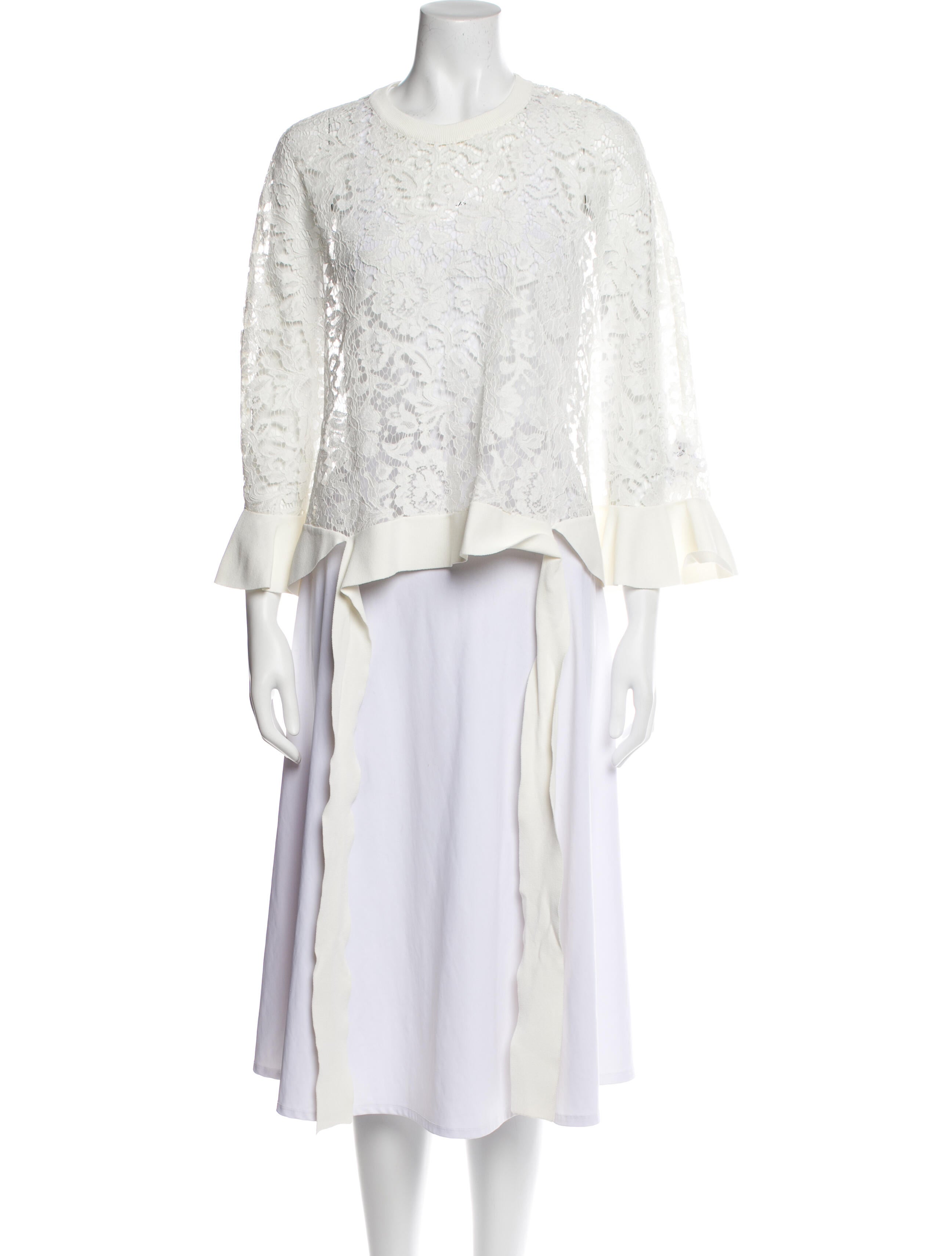 Valentino Lace Pattern Jacket