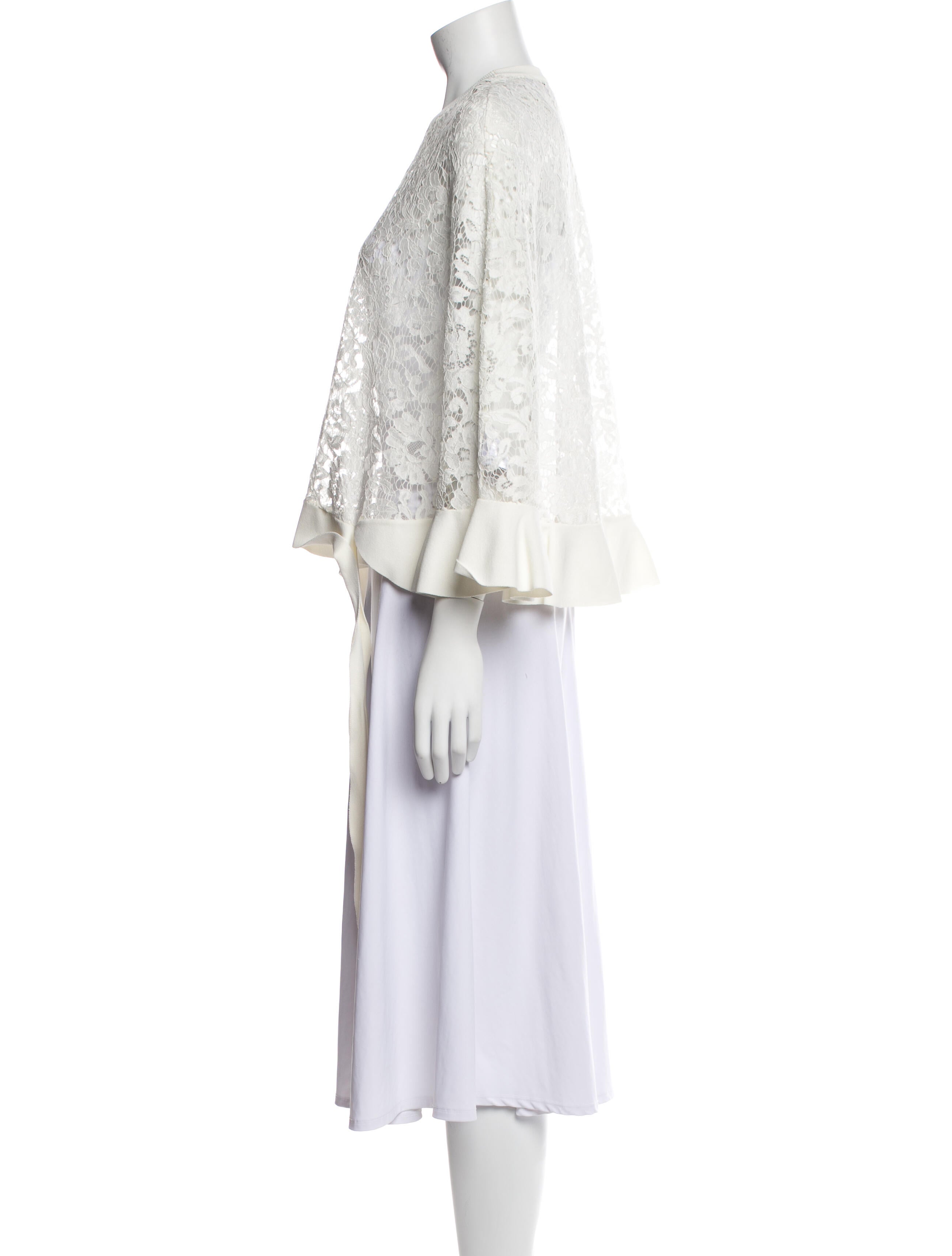 Valentino Lace Pattern Jacket