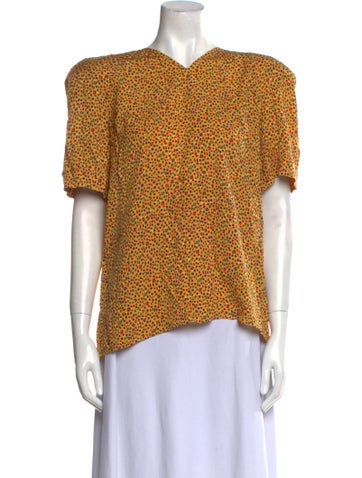 Valentino Tops Vintage Silk Blouse Us8, It44 | M