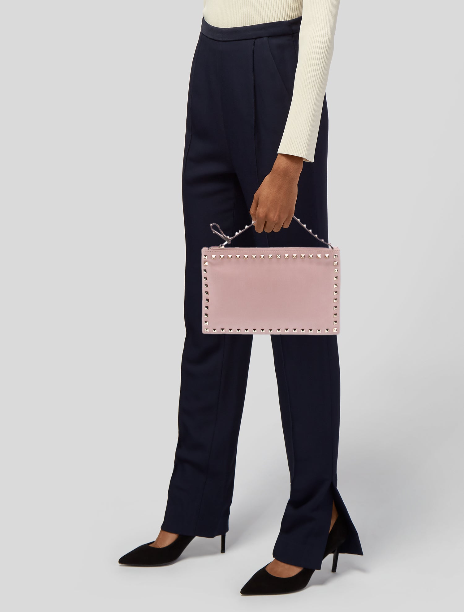 Valentino Rockstud Clutch
