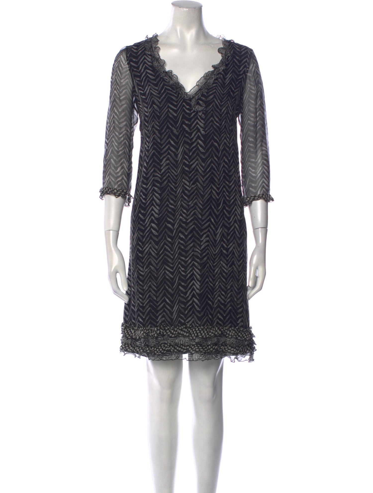 Valentino Printed Mini Dress