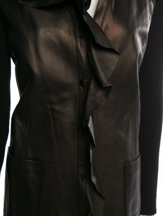 Valentino Lambskin Coat