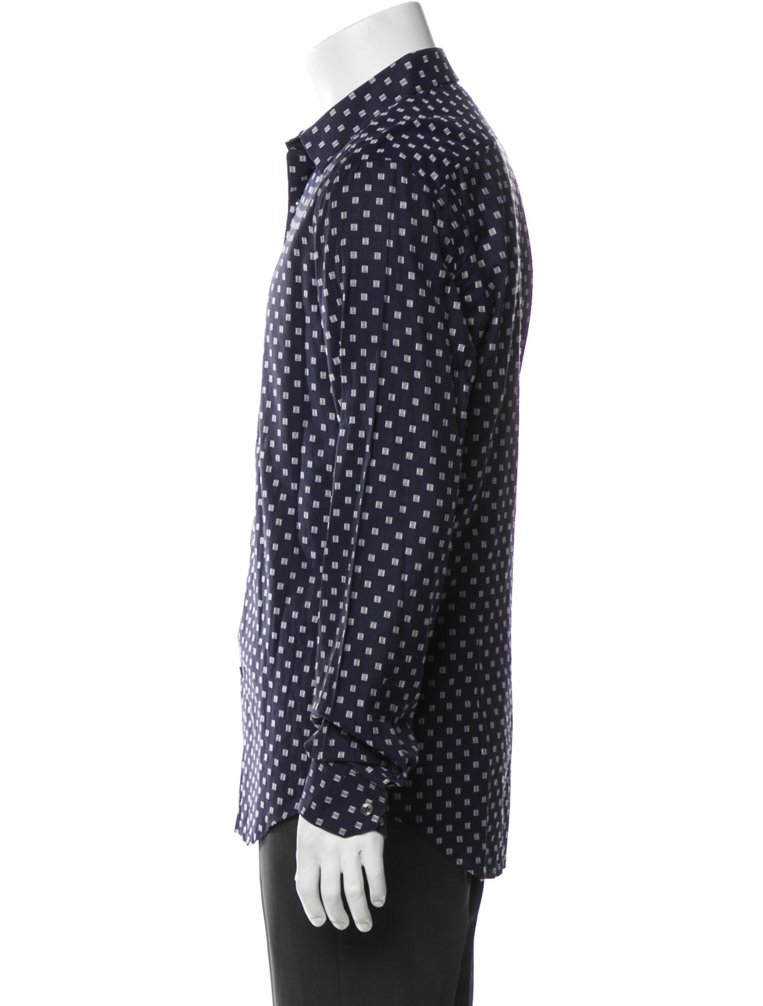 Valentino Printed Long Sleeve Shirt