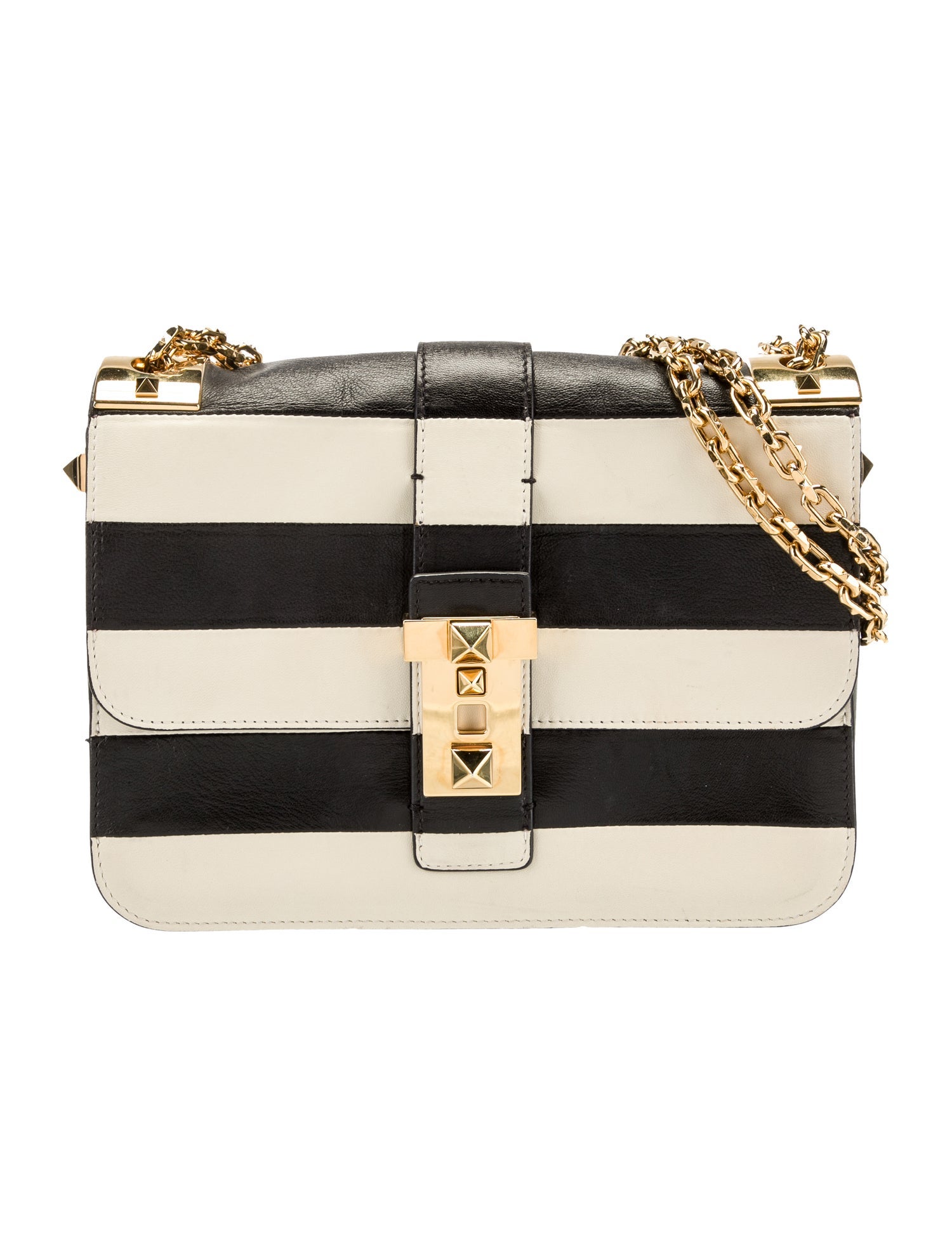 Valentino Rockstud Shoulder Bag Black Shoulder Bags, Handbags