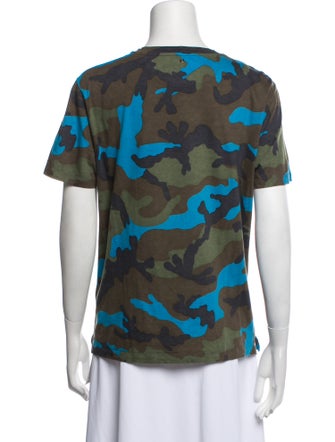 Valentino Printed Crew Neck T-Shirt