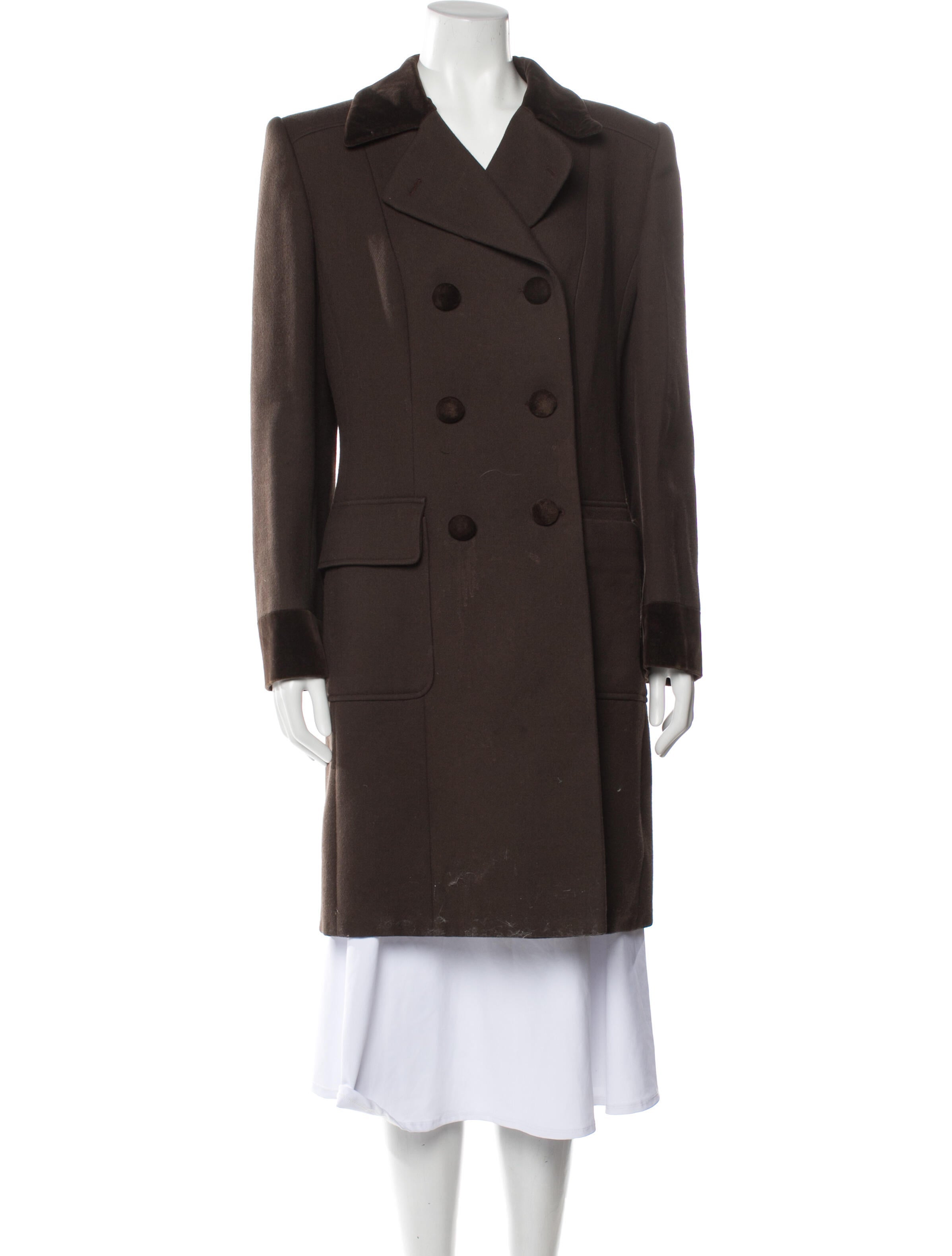 Valentino Virgin Wool Peacoat