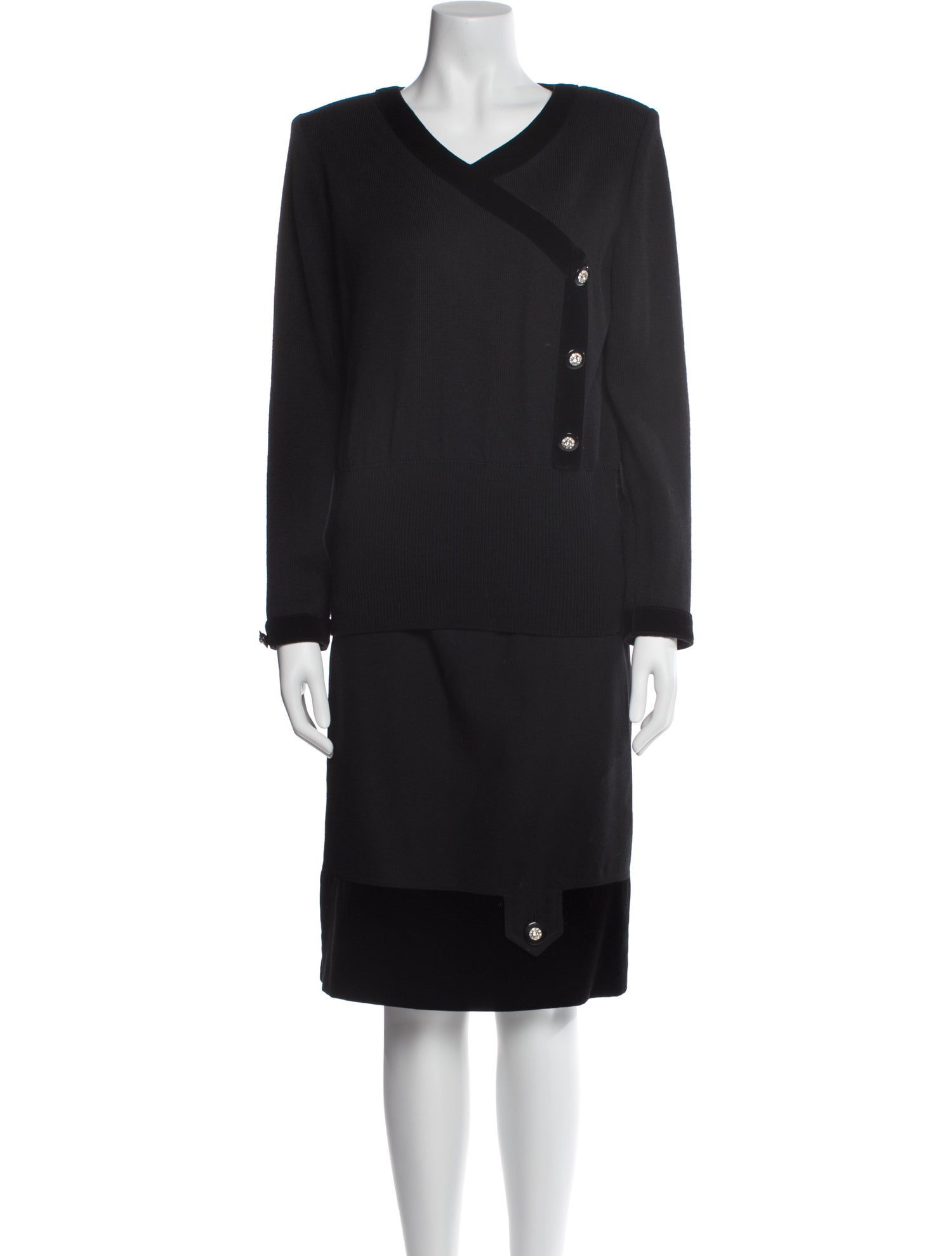 Valentino Wool Skirt Set