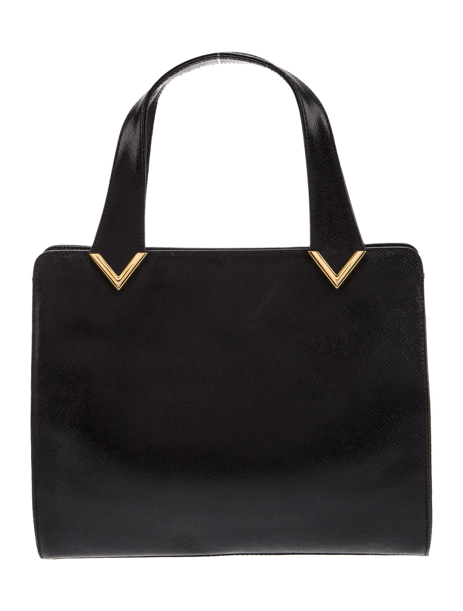 Valentino Leather Top Handle Bag