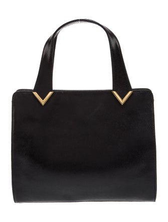 Valentino Leather Top Handle Bag