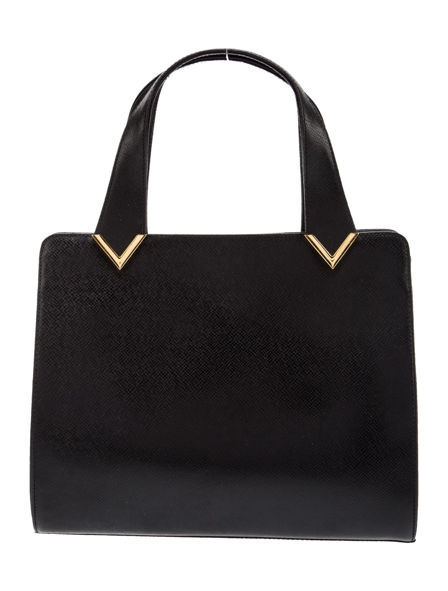 Valentino Leather Top Handle Bag