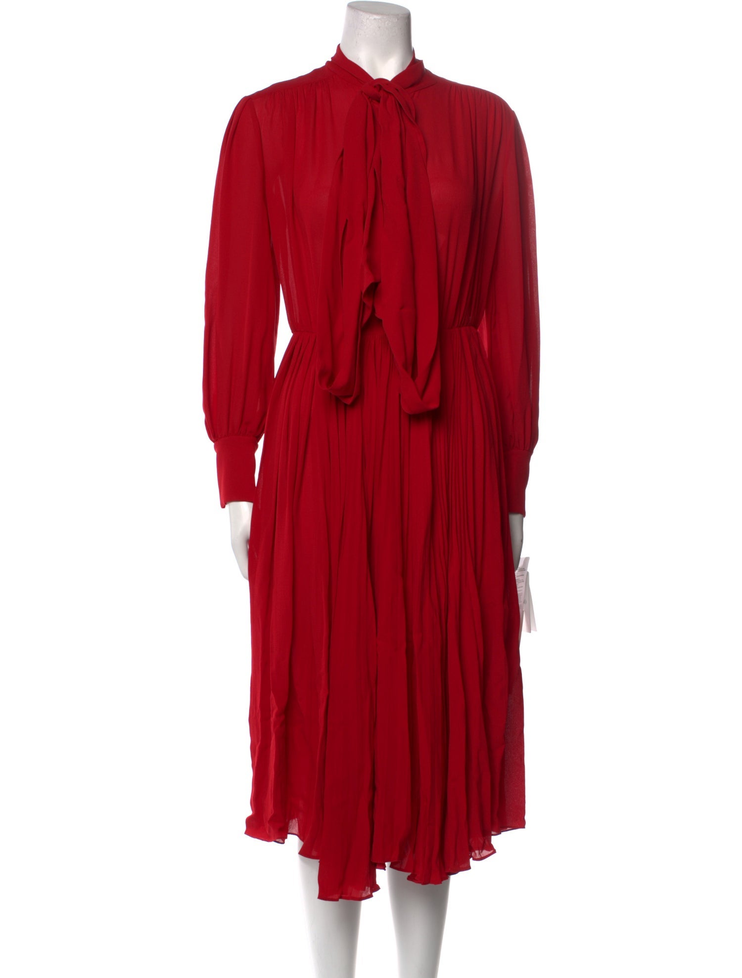 Valentino Silk Midi Length Dress w/ Tags