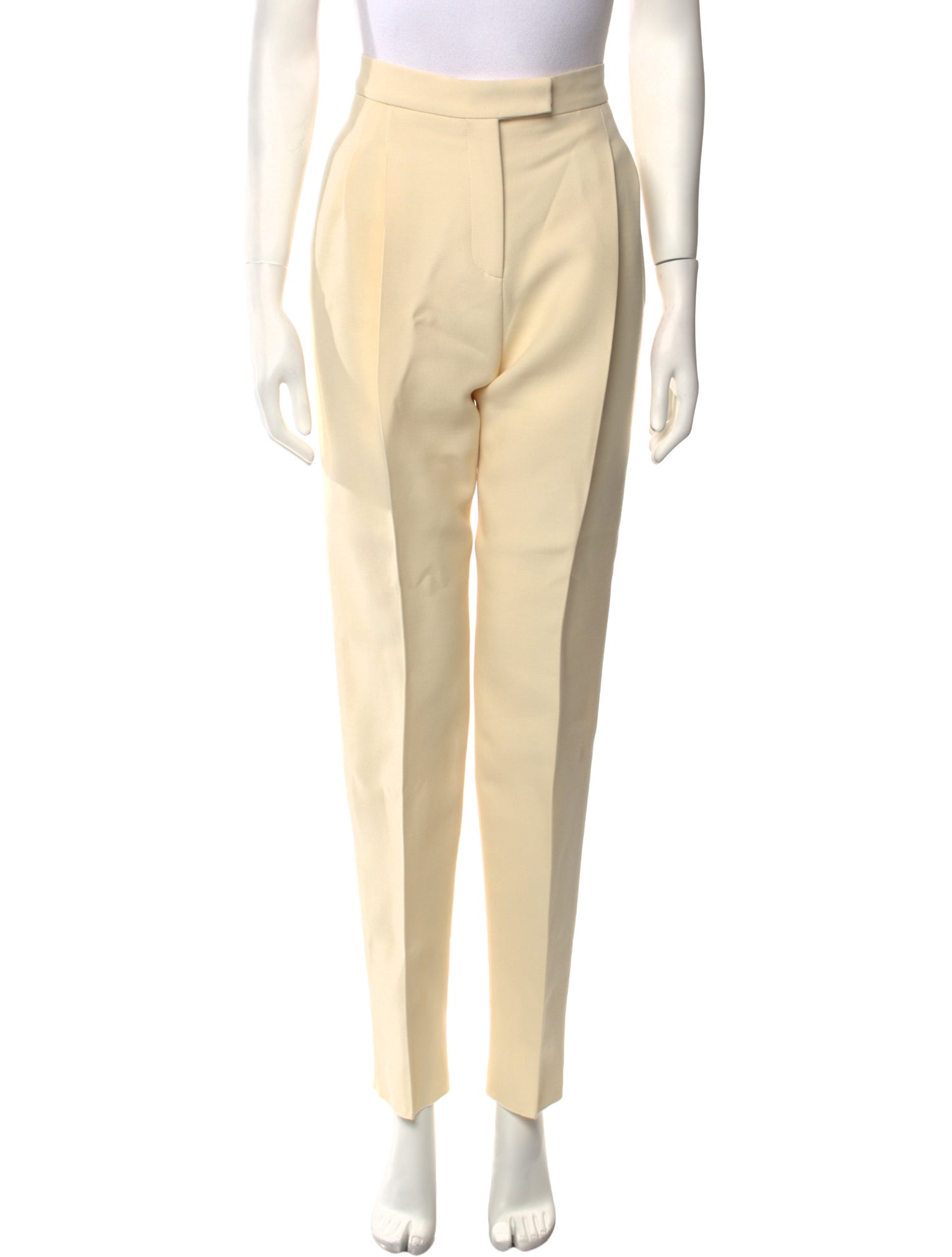 Valentino Wool Straight Leg Pants