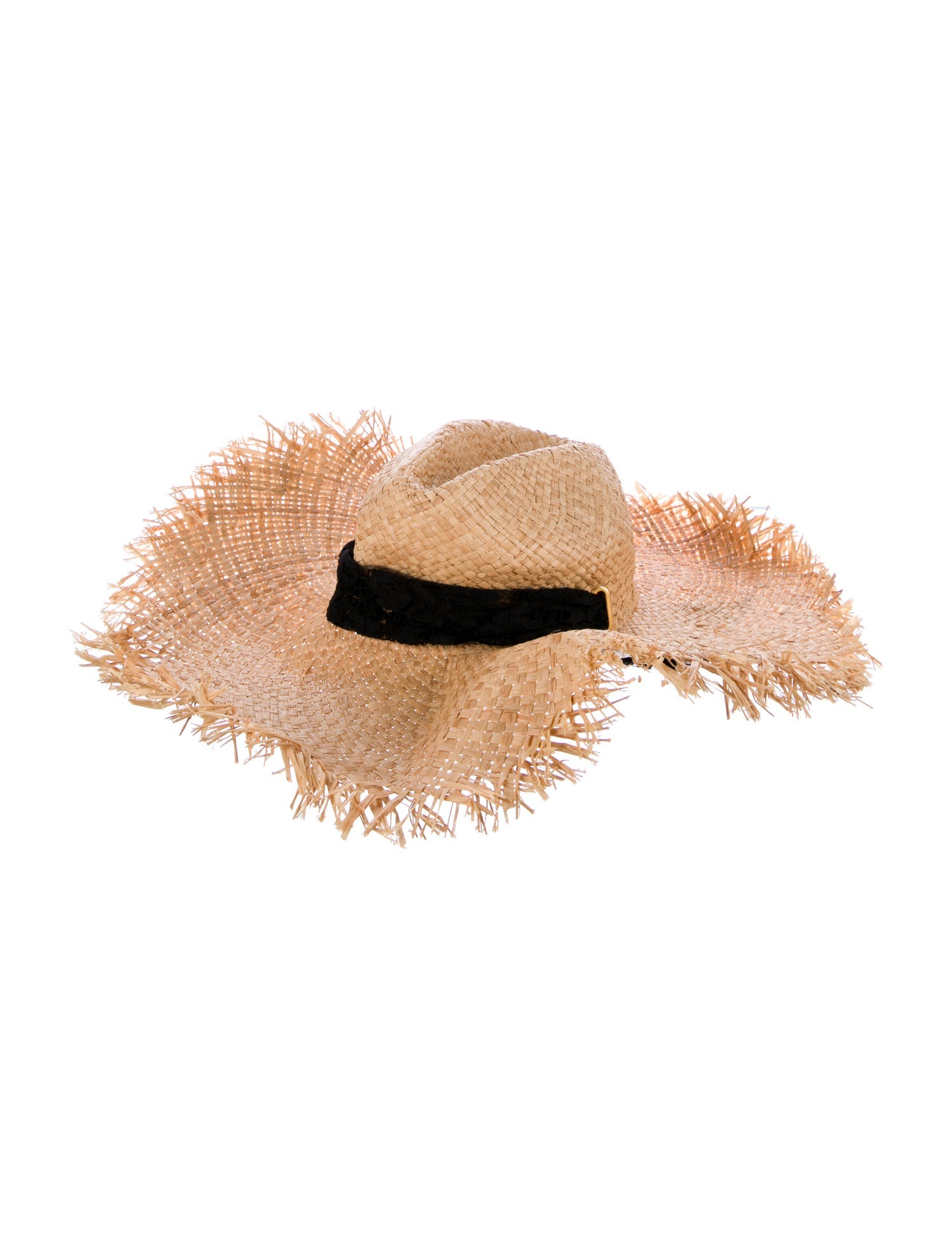 Valentino Straw Wide Brim Hat