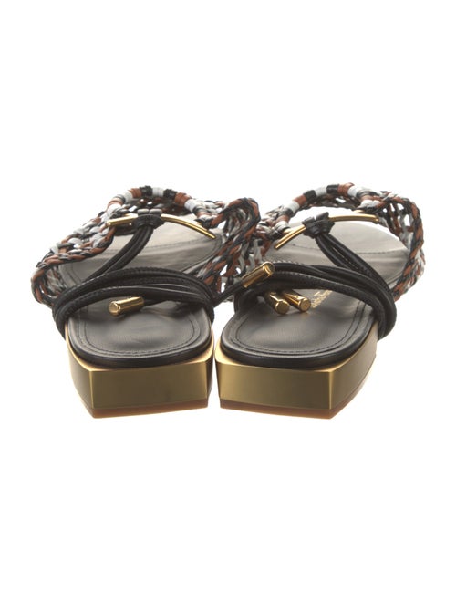Salvatore Ferragamo Leather Patterned Sandals