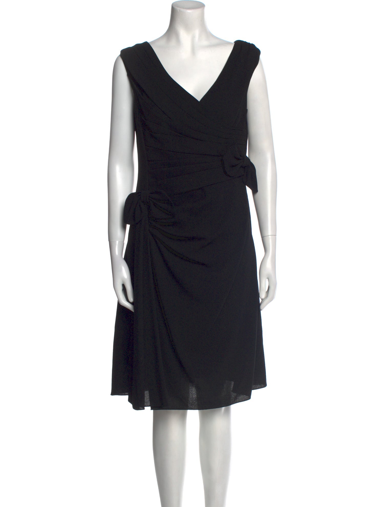 Valentino Silk Knee-Length Dress