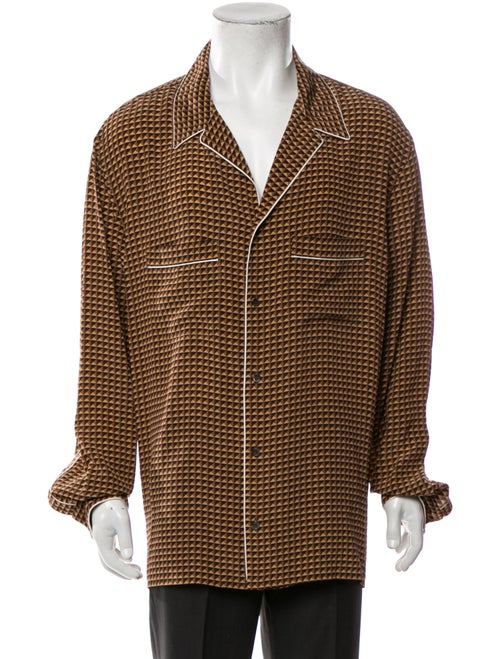 Valentino Printed Pajama Top