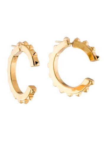 Valentino Hoop Rockstud Earrings