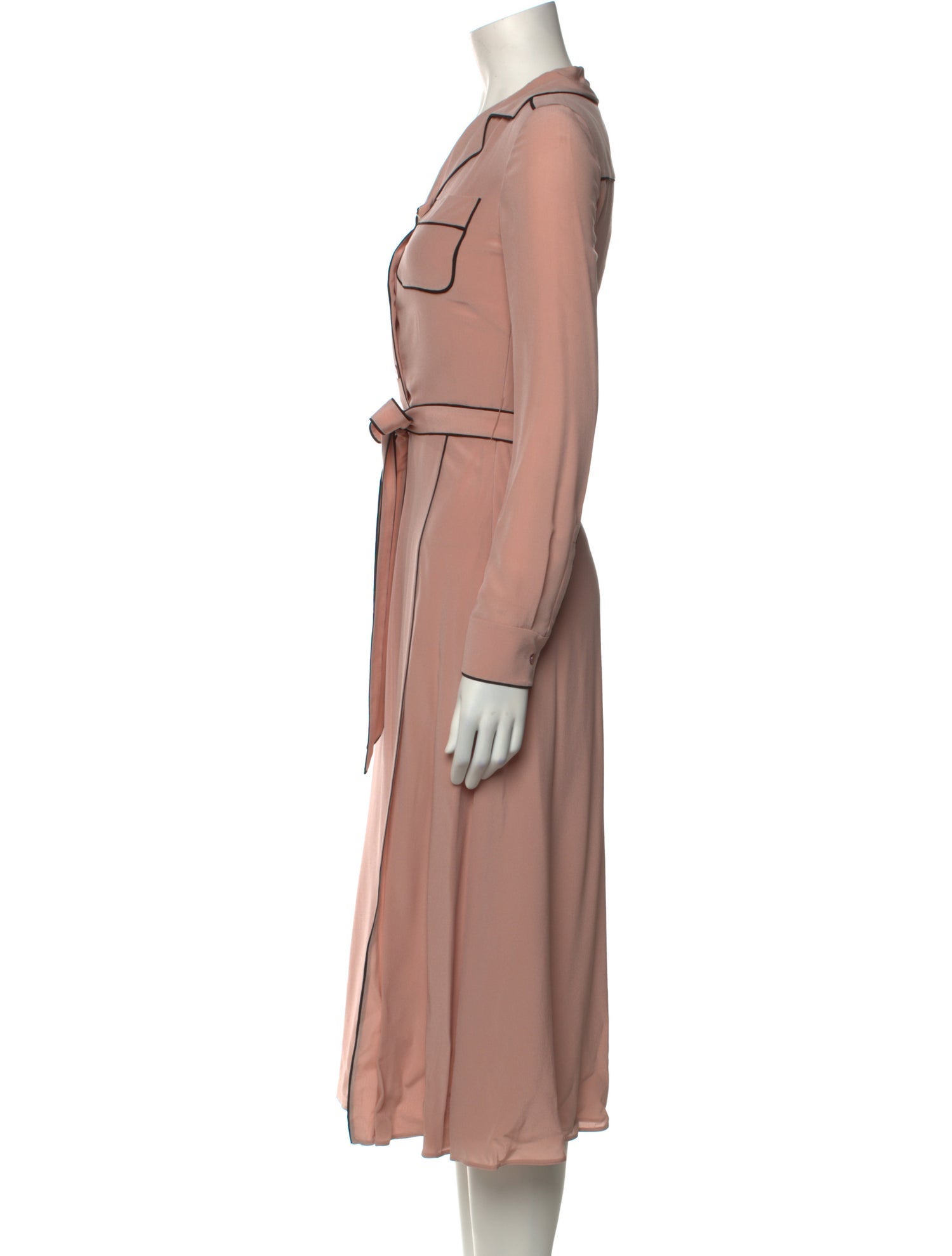 Valentino Silk Midi Length Dress w/ Tags