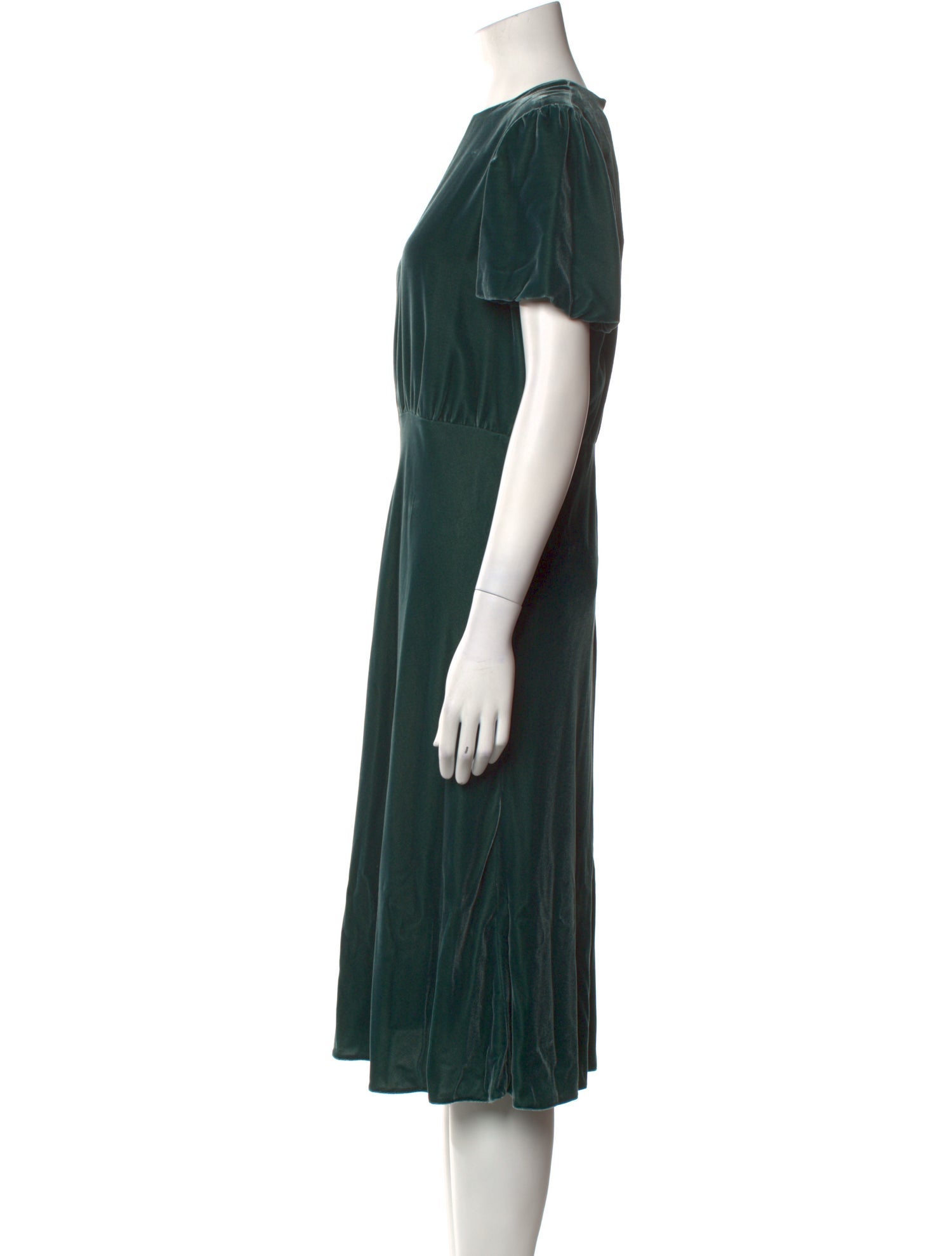 Valentino Crew Neck Midi Length Dress w/ Tags