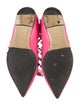 Valentino Leather Studded Accents Ballet Flats