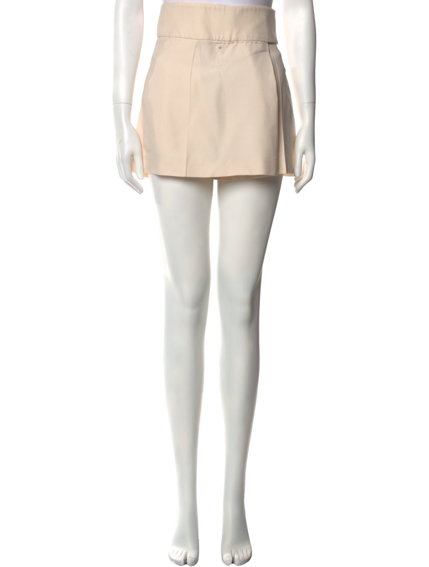 Valentino Virgin Wool Mini Shorts