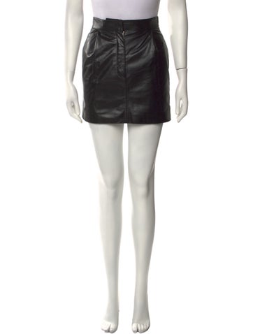 Valentino Skirts Lambskin Mini Skirt Us4, It40 | S