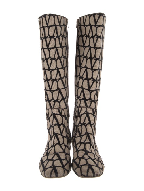 Valentino Printed Boots