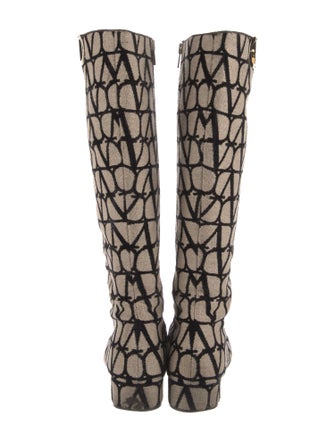 Valentino Printed Boots