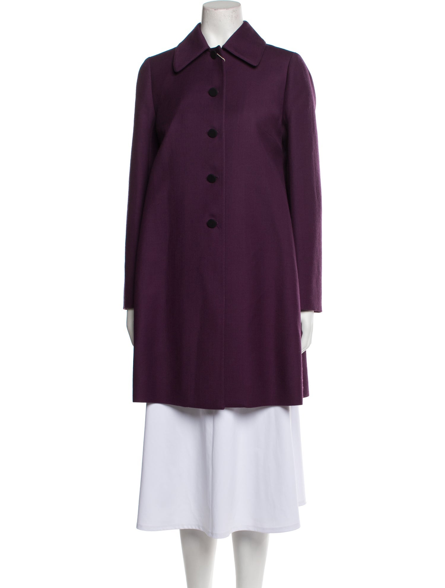 Valentino Virgin Wool Coat w/ Tags