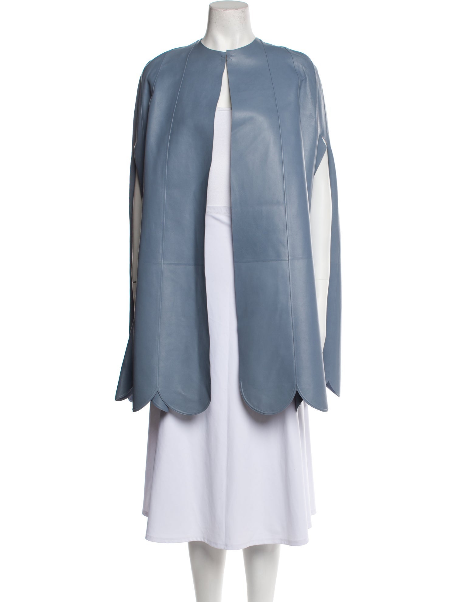 Valentino Lambskin Cape