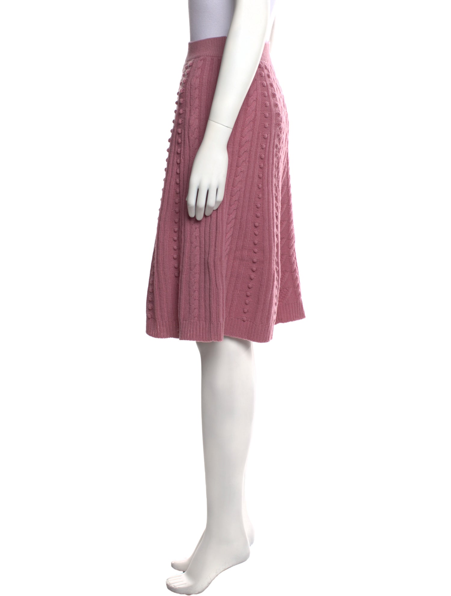 Valentino Virgin Wool Knee-Length Skirt w/ Tags