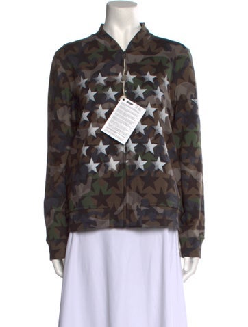 Valentino Tops Printed Long Sleeve Sweatshirt L
