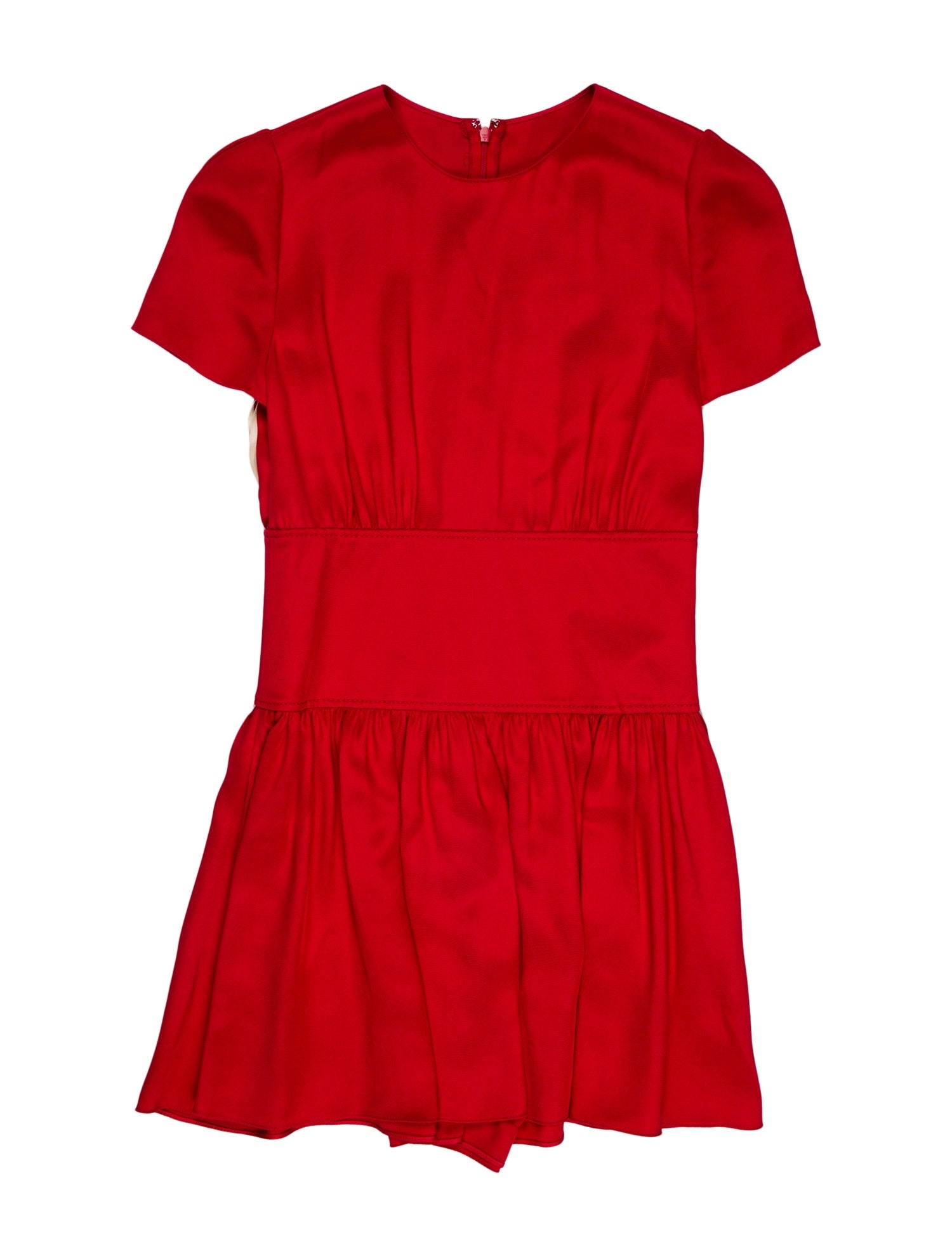 Valentino Silk Crew Neck Jumpsuit