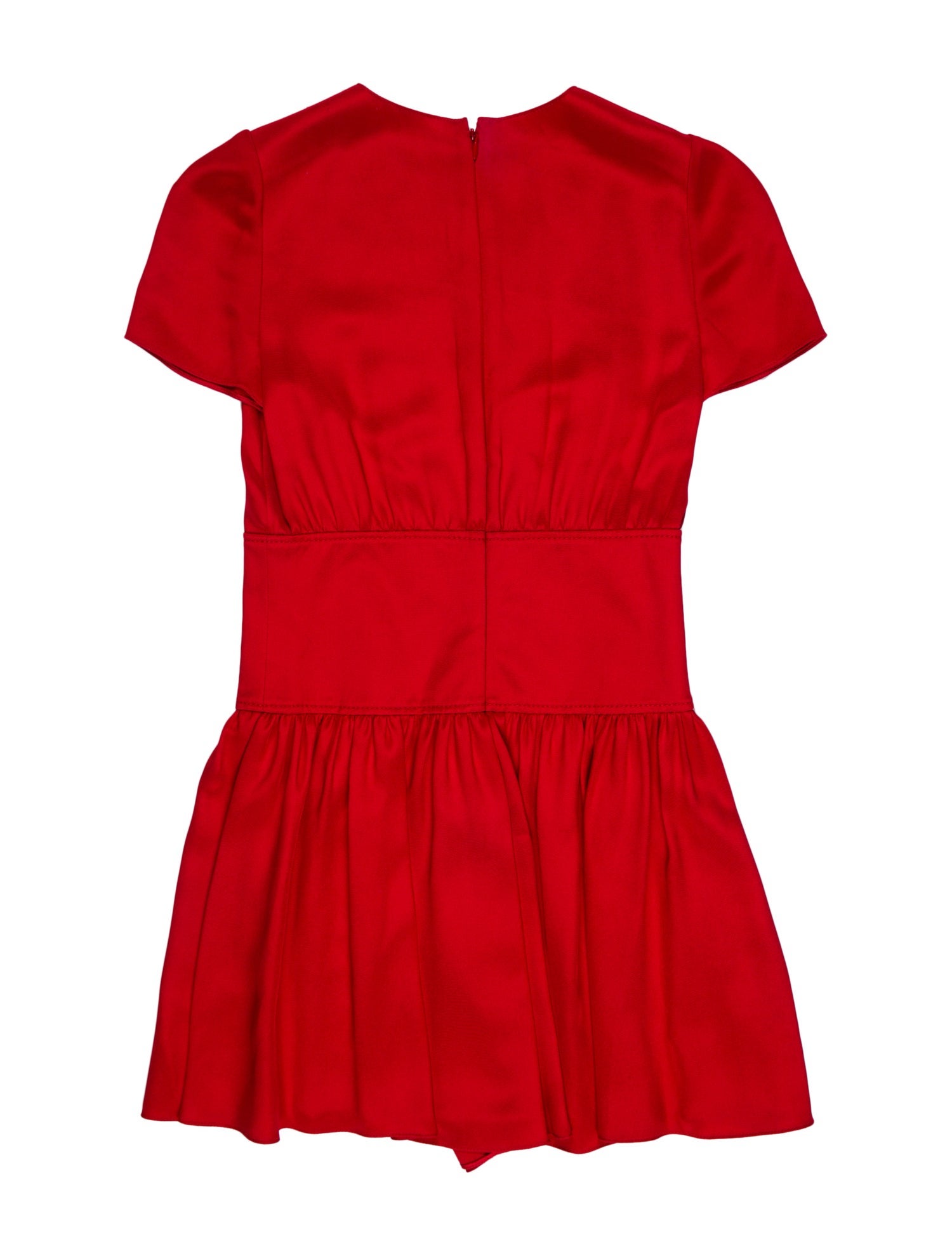 Valentino Silk Crew Neck Jumpsuit