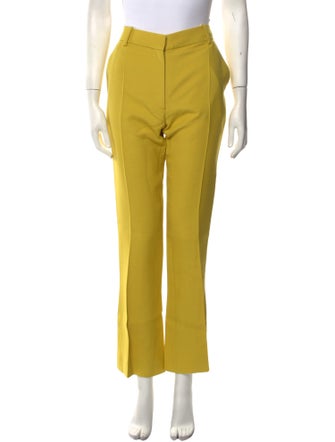Valentino Virgin Wool Straight Leg Pants